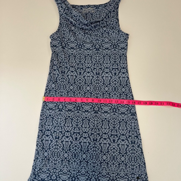 Eddie Bauer Outdoor Women’s Casual Dress Sleeveless Midi Cowl Neck Blue Size XS - Picture 13 of 13